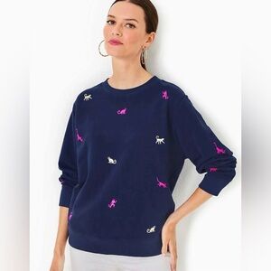 Lilly Pulitzer Ballad Cotton Sweatshirt